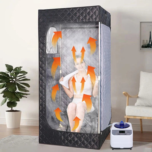 Axopneus™ SteamFlex Portable Sauna Tent (1500W Wet Steam System)