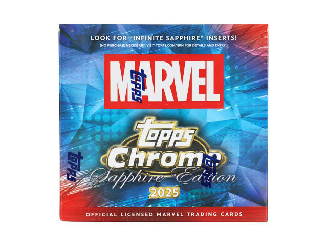 2026 Topps Marvel Comics Chrome Sapphire Hobby Box